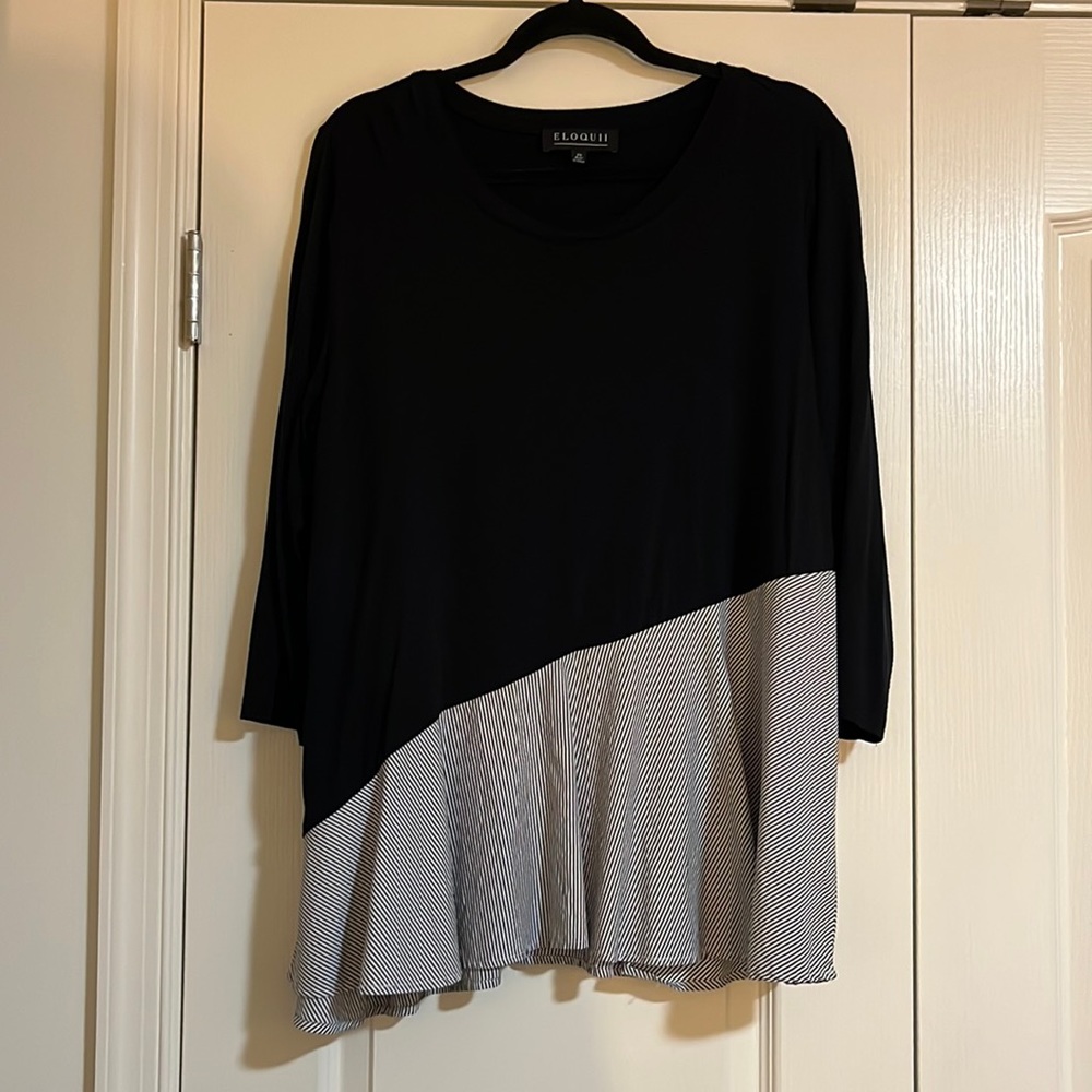 Mixed media top